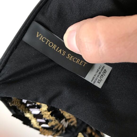 Victoria’s Secret bandeau sequined string bikini top XS - Picture 4 of 7